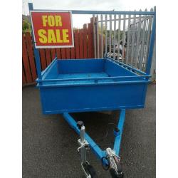Trailer 7x4 painted