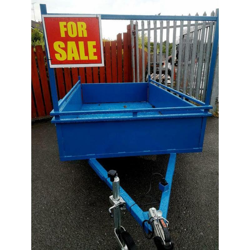 Trailer 7x4 painted