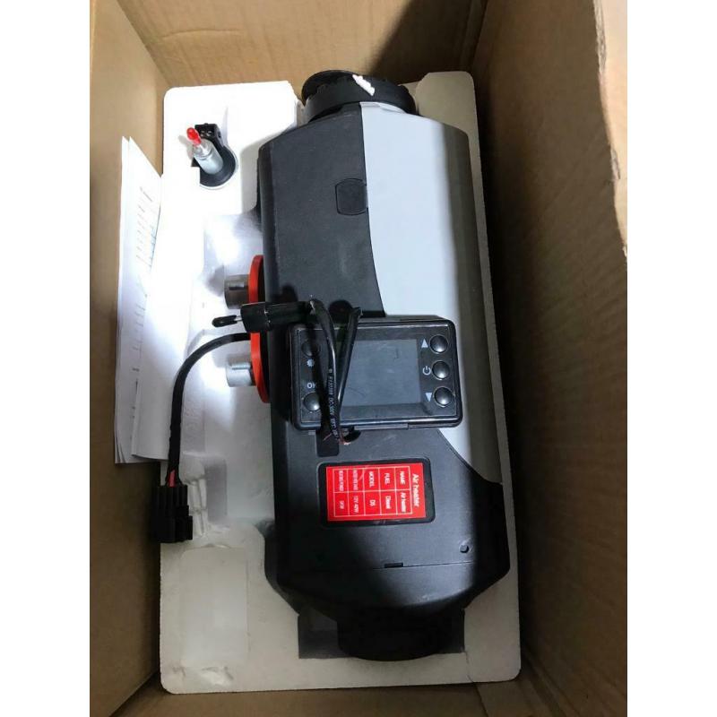 Motorhome night heater 12v with lcd display
