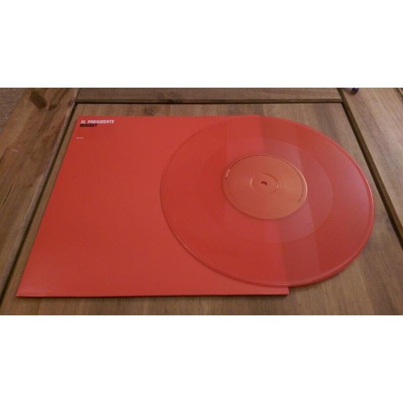 El Presidente 'Rocket' 10 inch Red Vinyl Single