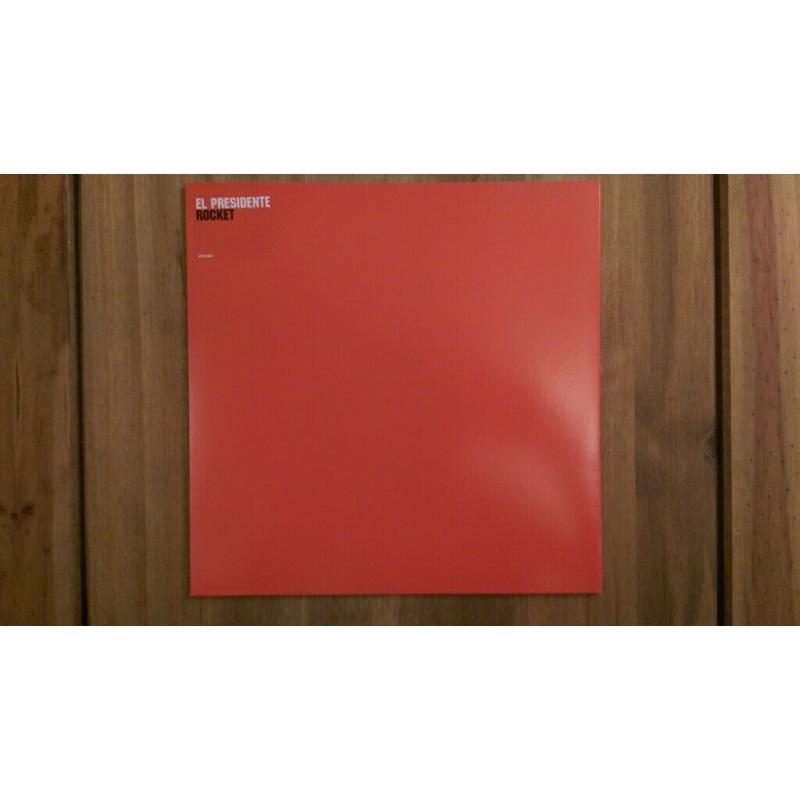 El Presidente 'Rocket' 10 inch Red Vinyl Single