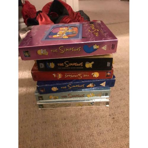 The Simpsons DVDs Seasons 1-6