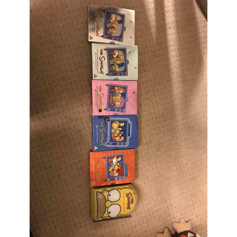 The Simpsons DVDs Seasons 1-6