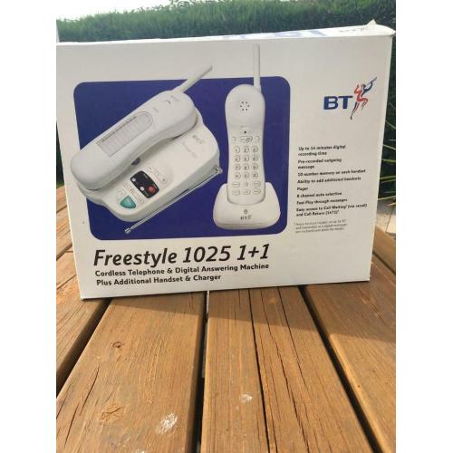 Cordless telephone with answering machine