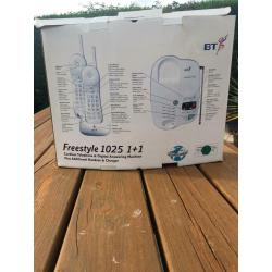 Cordless telephone with answering machine