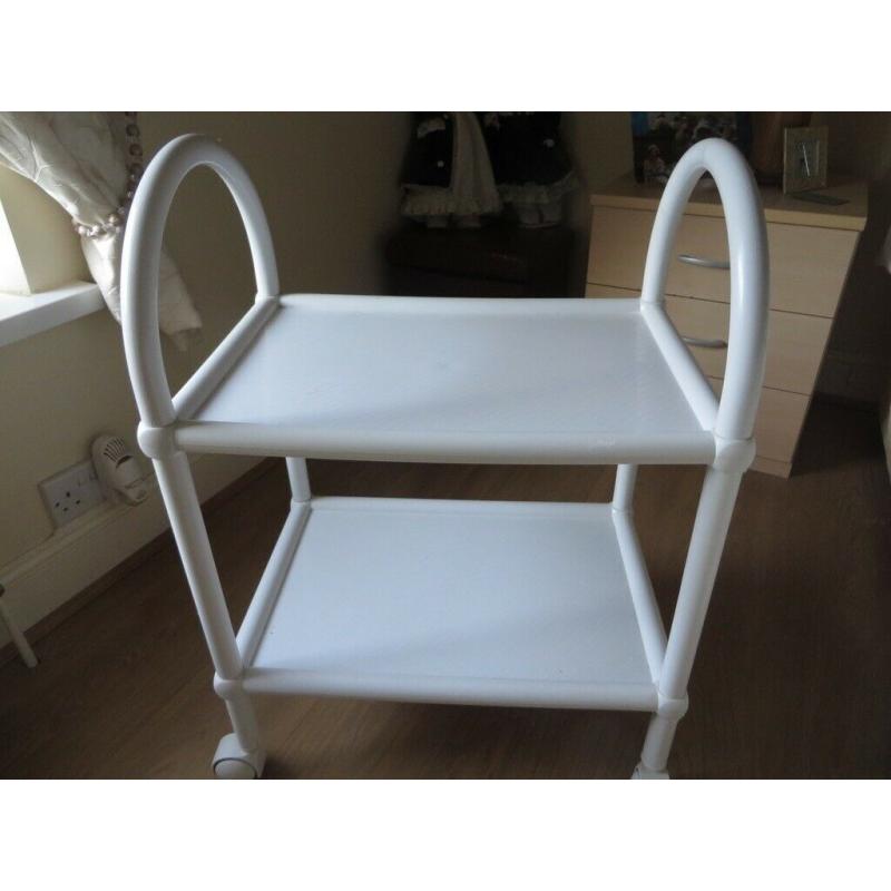 Dining room/ lounge trolley (white)