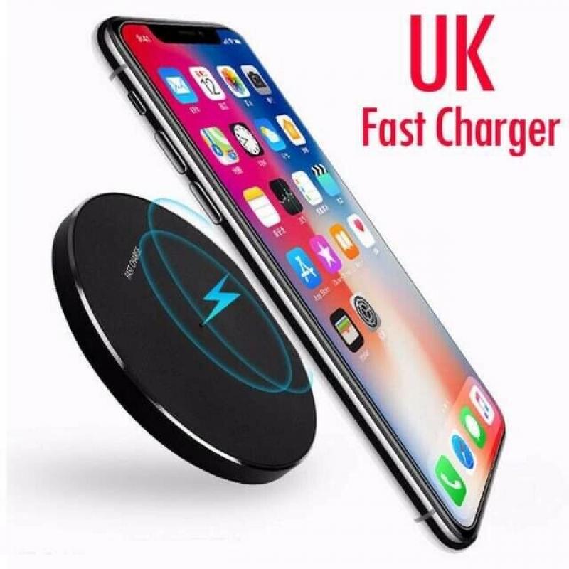 Luxury Qi Fast Wireless Charger Charging Pad
