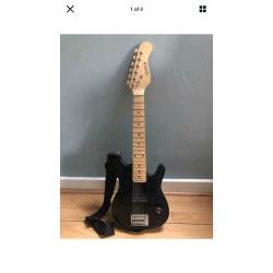 Elevation 1/2 size junior guitar with case