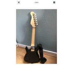 Elevation 1/2 size junior guitar with case