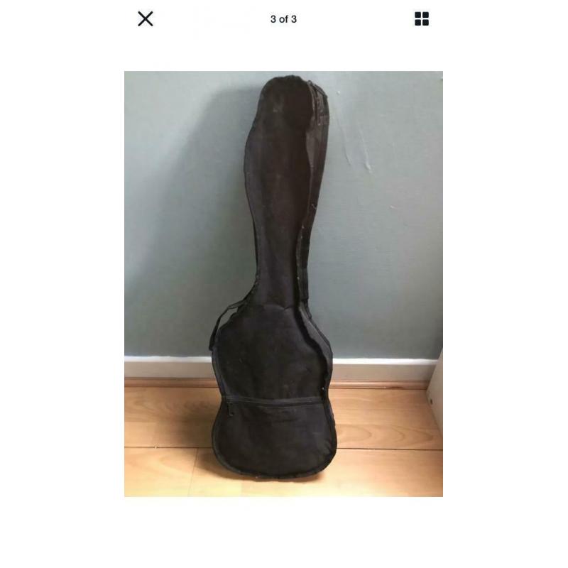Elevation 1/2 size junior guitar with case