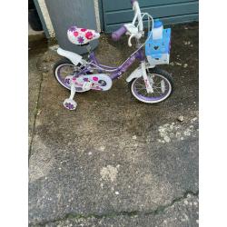 Girls 14 inch bike