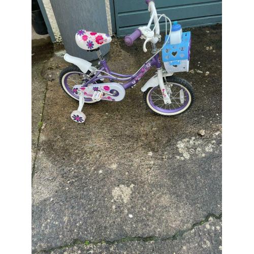 Girls 14 inch bike