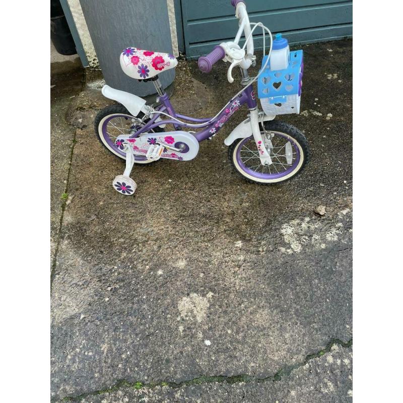 Girls 14 inch bike