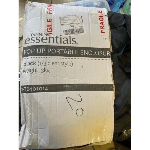 Pop Up Portable Tanning Enclosure Self Tan Booth