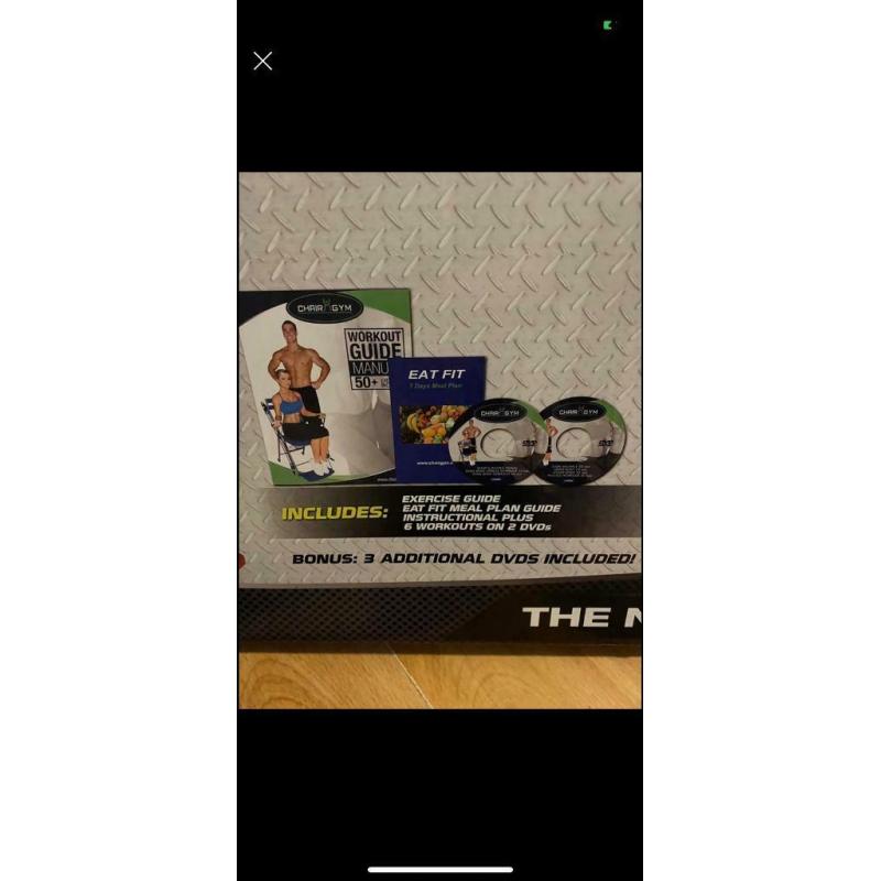 Chair gym - new in box (3 available)