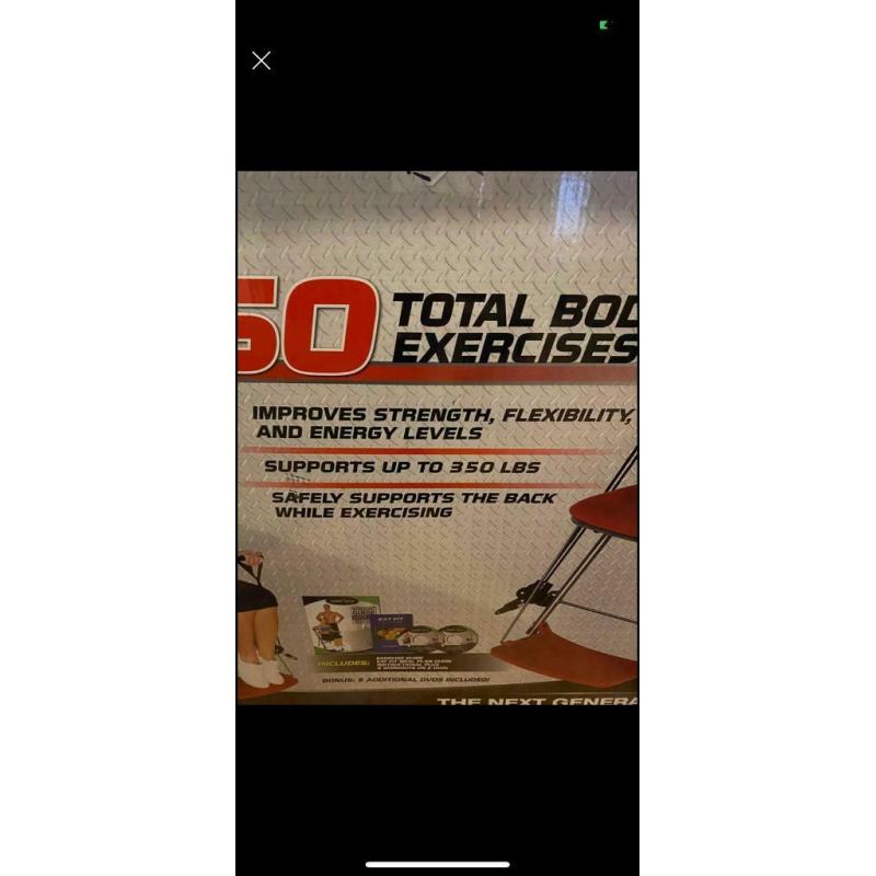 Chair gym - new in box (3 available)