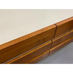 Mid Century Pair of Opus 22 Chest of Drawers by Walter Muller for Stag