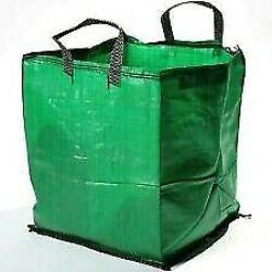 3 x green garden waste bags very strong (new)