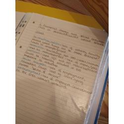 A Level Geography Notes