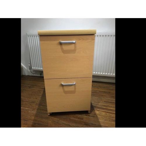 Double filing cabinet