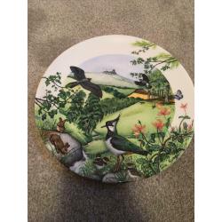 The complete set of immaculate decorative plates, by brilliant artist Colin Newman