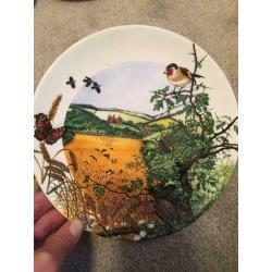 The complete set of immaculate decorative plates, by brilliant artist Colin Newman
