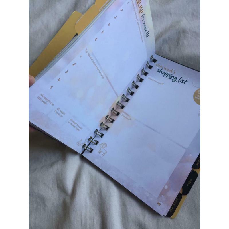 Slimming World Christmas Journal 12 week planner