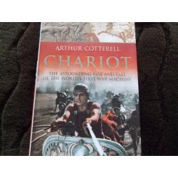 SALE Book 'Chariot' by Arthur Cotterell - World's first war machine - Brand new copy