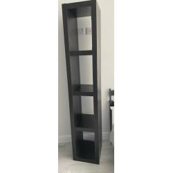 Ikea black brown shelving/ bookcase/ display unit