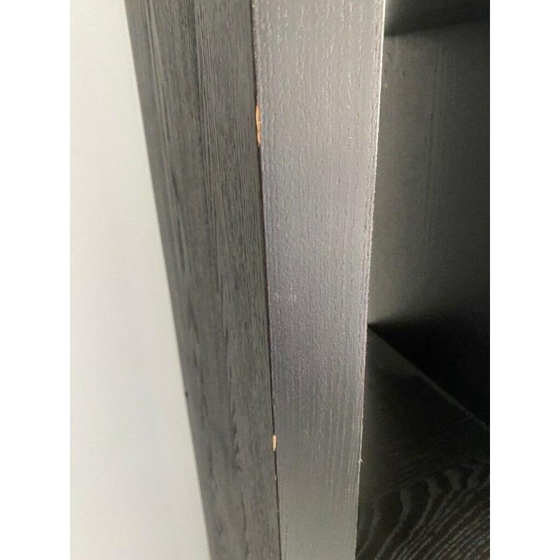 Ikea black brown shelving/ bookcase/ display unit
