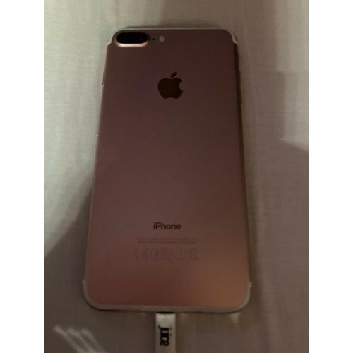 Rose gold iphone 7 plus in pristine condition