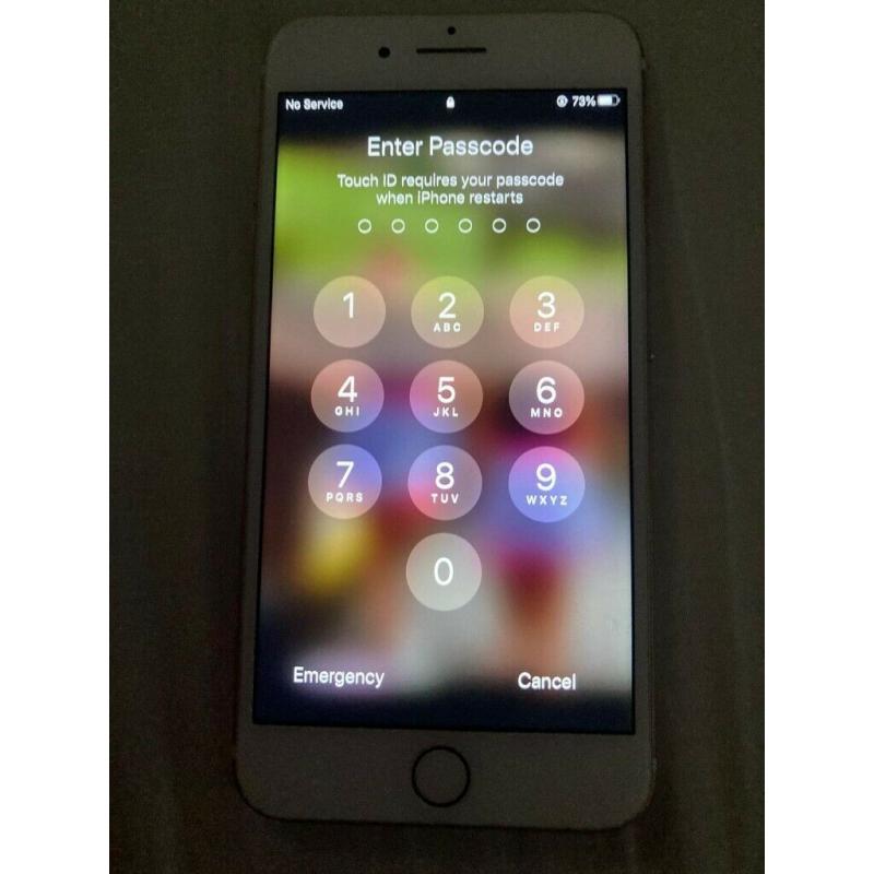Rose gold iphone 7 plus in pristine condition