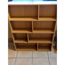 Bookshelf and dvd holder