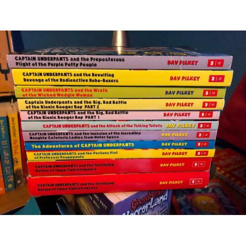 Captain Underoants books