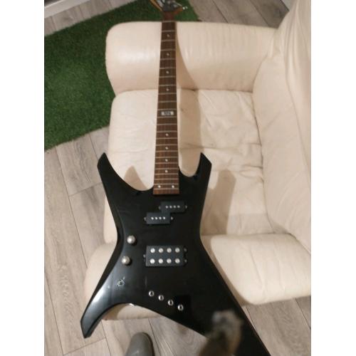 RPG left handed bass guitar