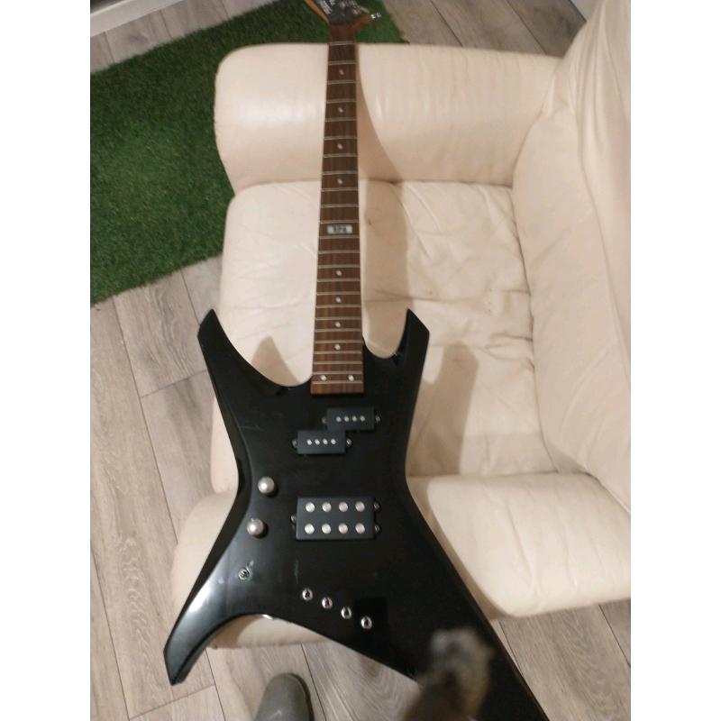 RPG left handed bass guitar