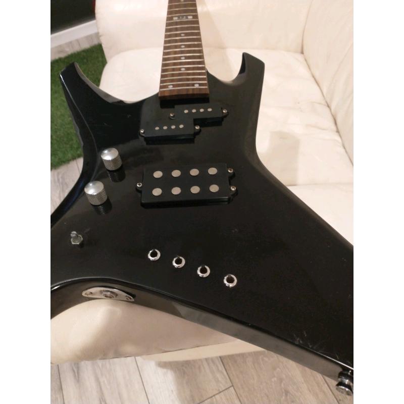 RPG left handed bass guitar