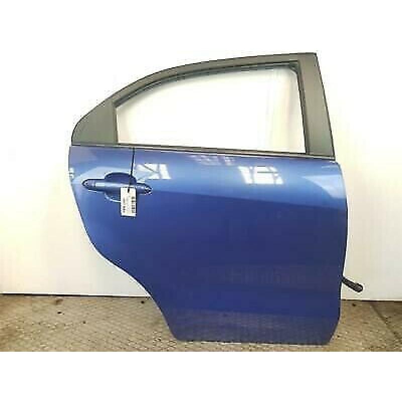 Kia Rio o/s rear door blue