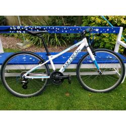 Carrera Saruna Junior Hybrid Bike - Blue/White