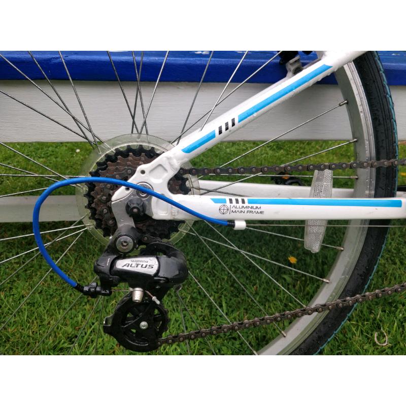 Carrera Saruna Junior Hybrid Bike - Blue/White