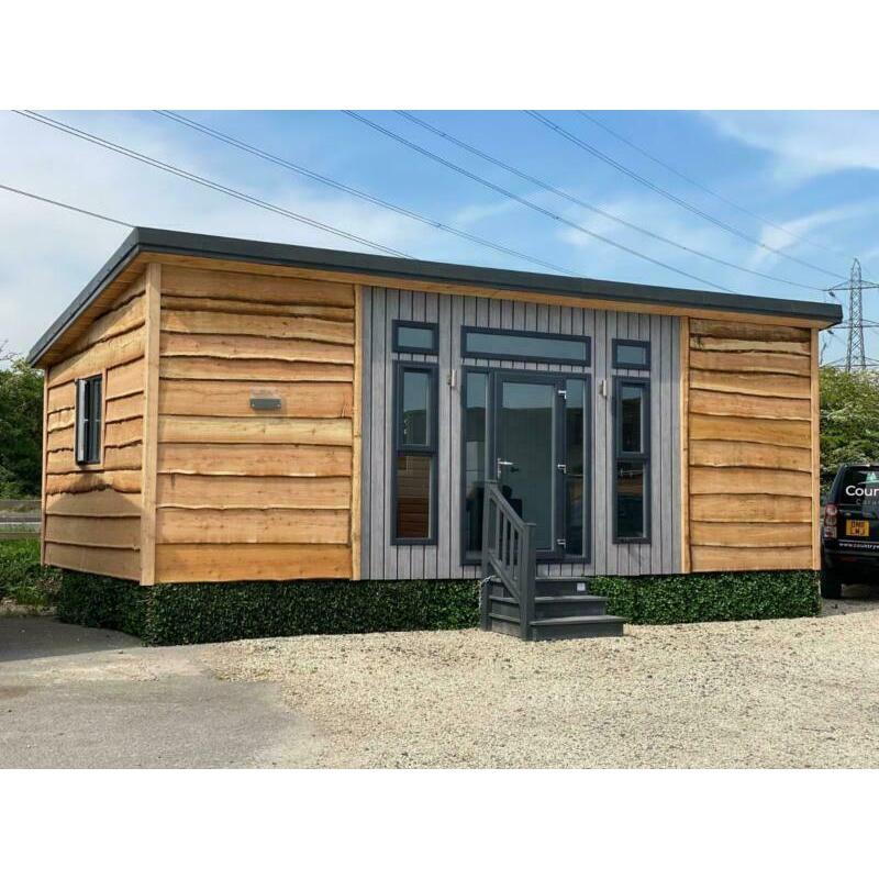 LOG CABIN POD YURT GARDEN HOUSE SHED CARAVAN LODGE FOR SALE