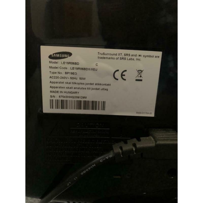 Samsung LE19R86BD 19? TV