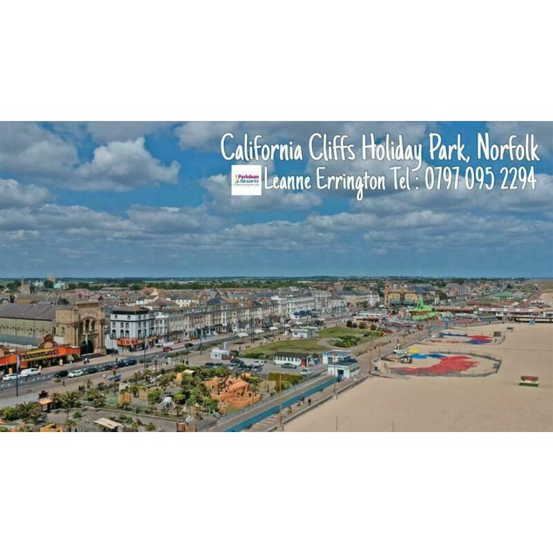 Used mobile holiday home for sale Norfolk coast 11 month season FREE FEES 2021