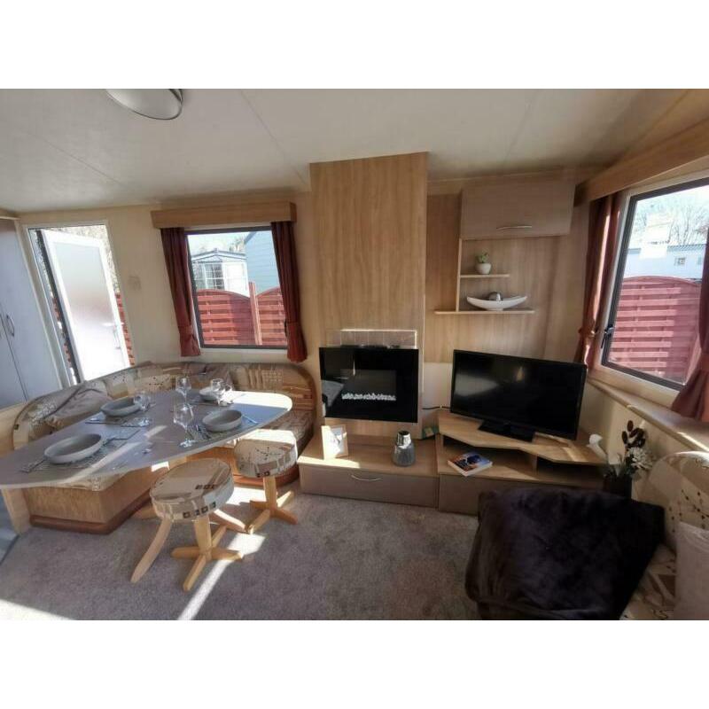 2011 6 berth static caravan for sale at TRECCO BAY IN PORTHCAWL FREE SITE FEES