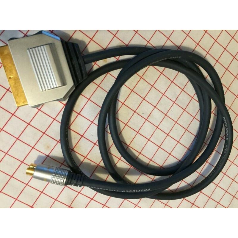 6 different AV cables- incl.Scart to S-video / Co-ax cable / s-video/ usb- microUSB