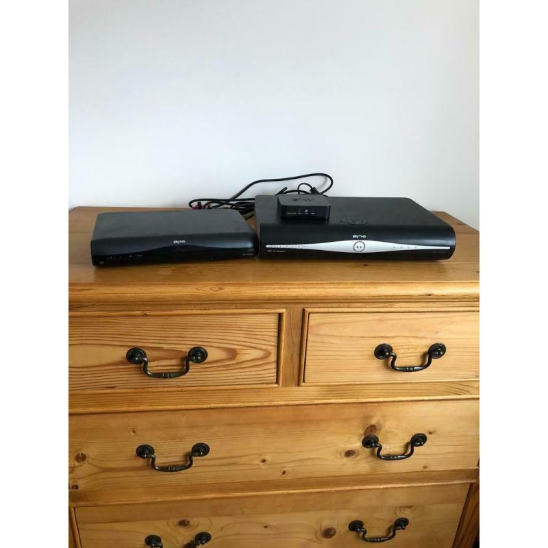 Sky plus box and mini box