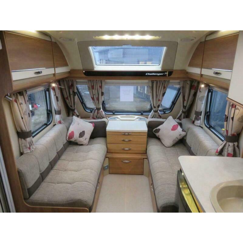 2013 SWIFT CHALLENGER SE 565 4 BERTH CARAVAN..................... SORRY NOW SOLD