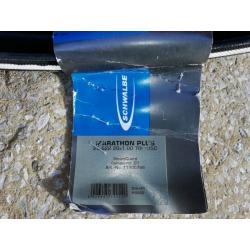 NEW - Schwalbe Marathon Plus Road Bike Tyres 700 x 25 - Puncture Guard