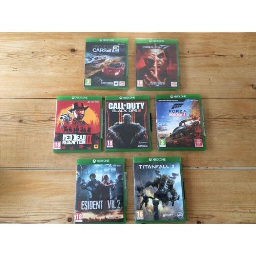 Job lot of Xbox One games - 2 Brand new & 5 in excellent condition
