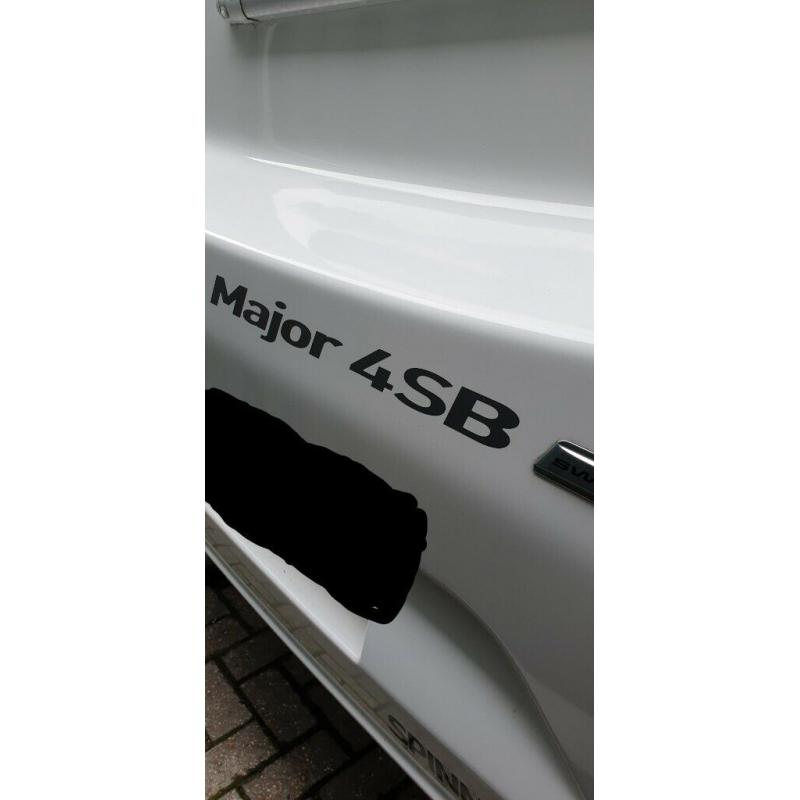 FOR SALE: CARAVAN Swift Sprite Major 4SB with Vogue package (2019)